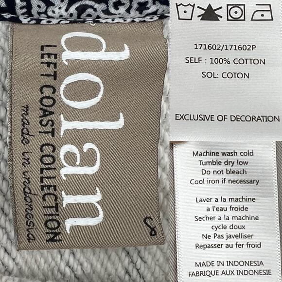 Anthropologie Dolan Coastal Stripes Cropped Pullover Top size Small - Picture 12 of 13